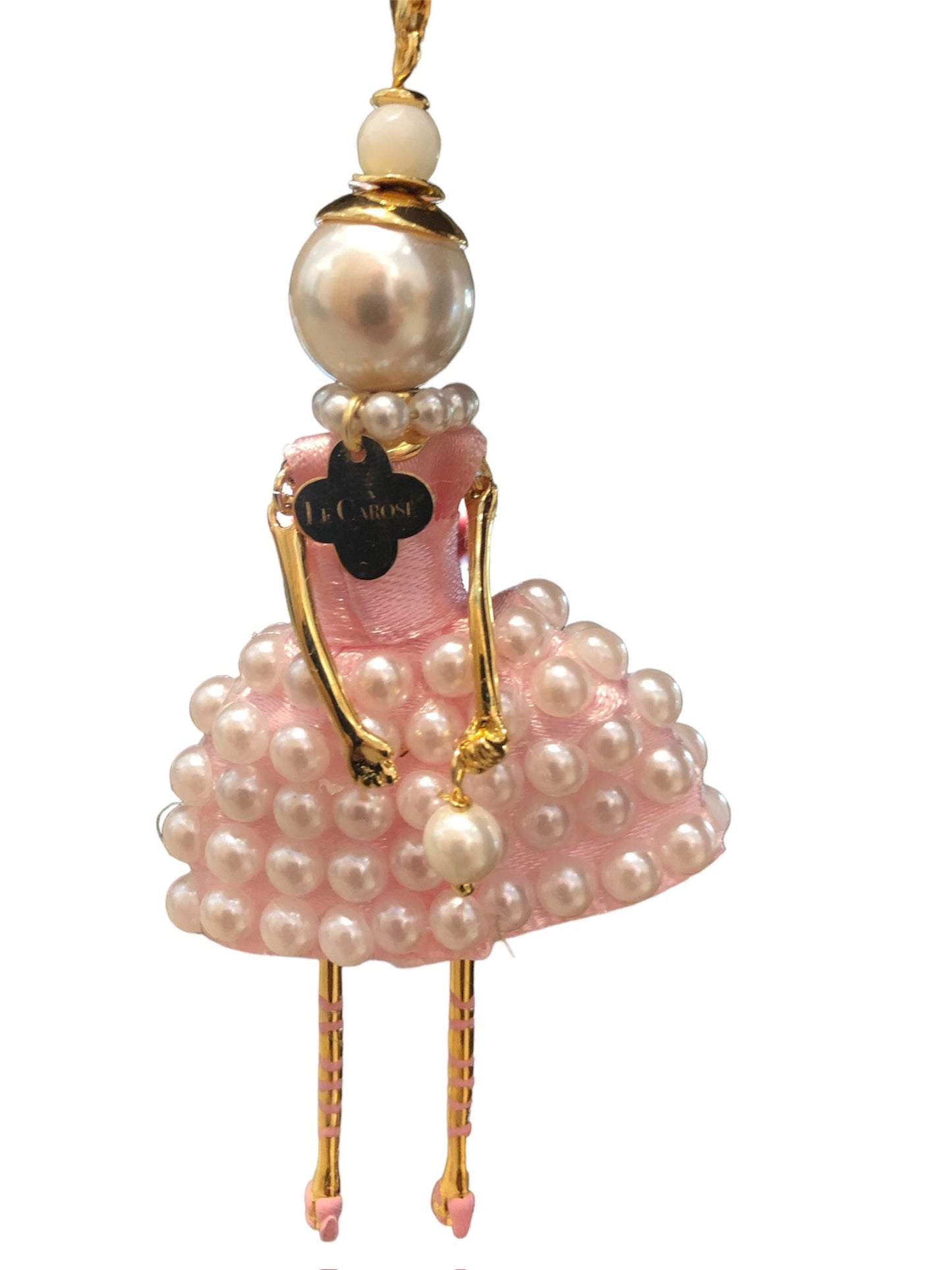 Le Carose Like a Barbie Big Doll Necklace