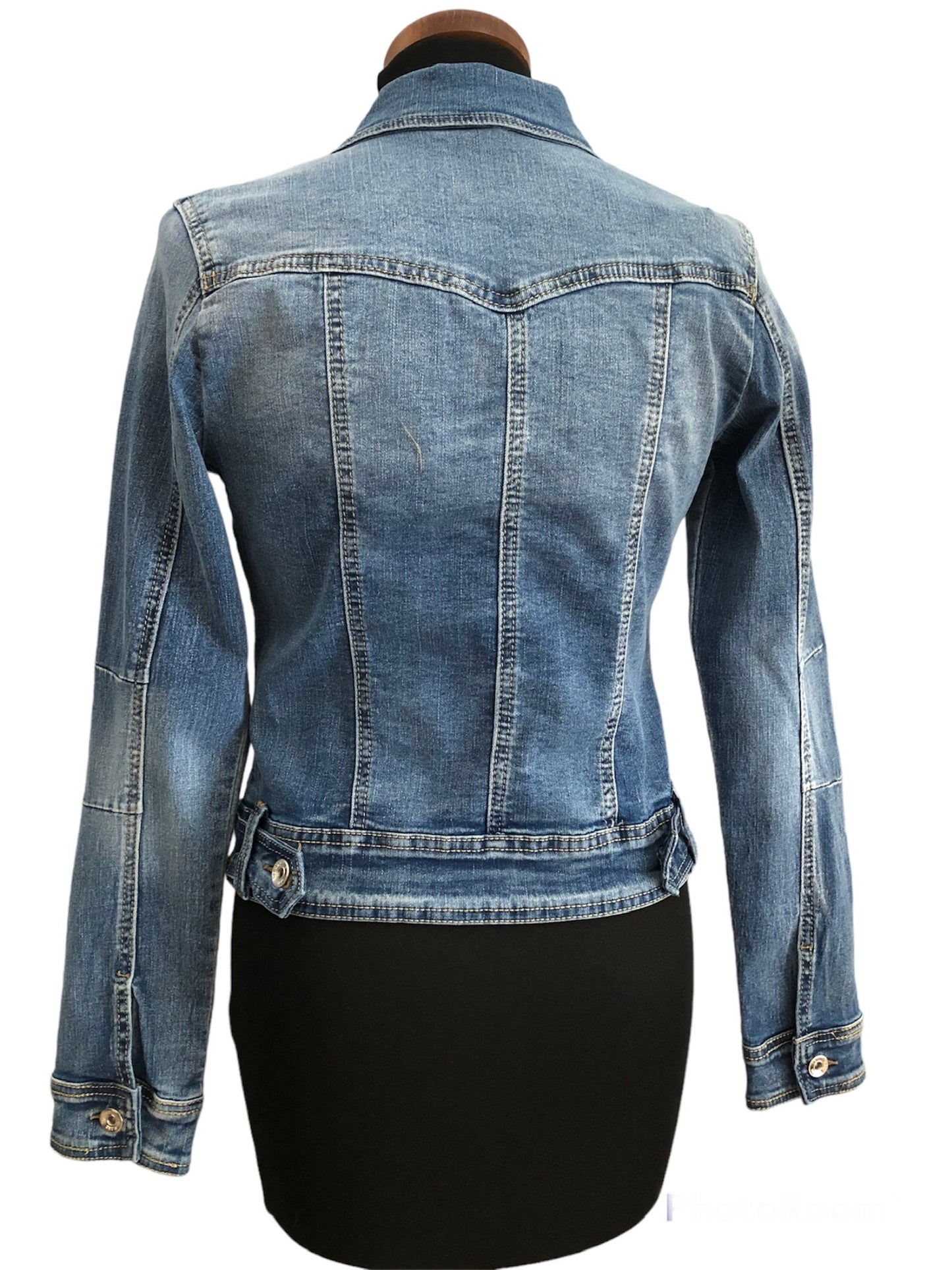 Denim Elastic Cotton Jacket