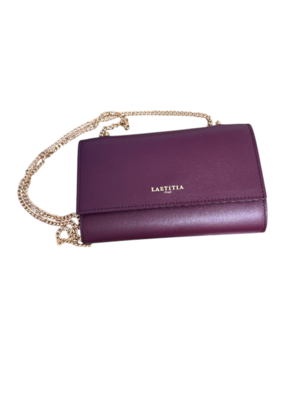 CLUTCH WITH GOLD CHAIN LAE03