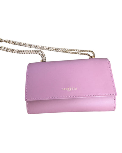 CLUTCH WITH GOLD CHAIN LAE03