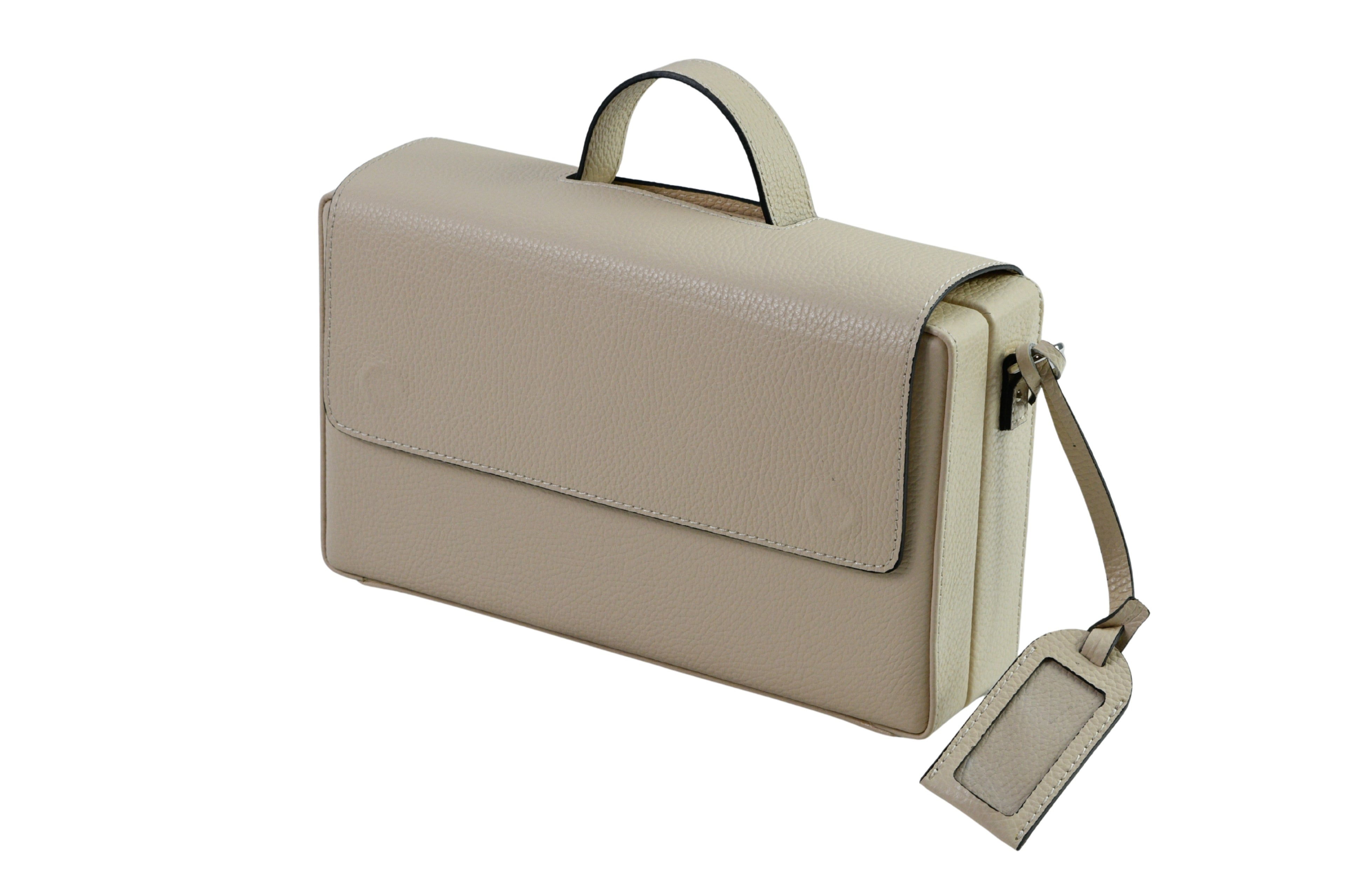 Classic Briefcase Cream BR24