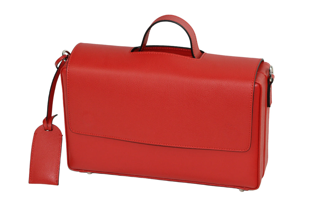 Classic Briefcase RED. 002002N