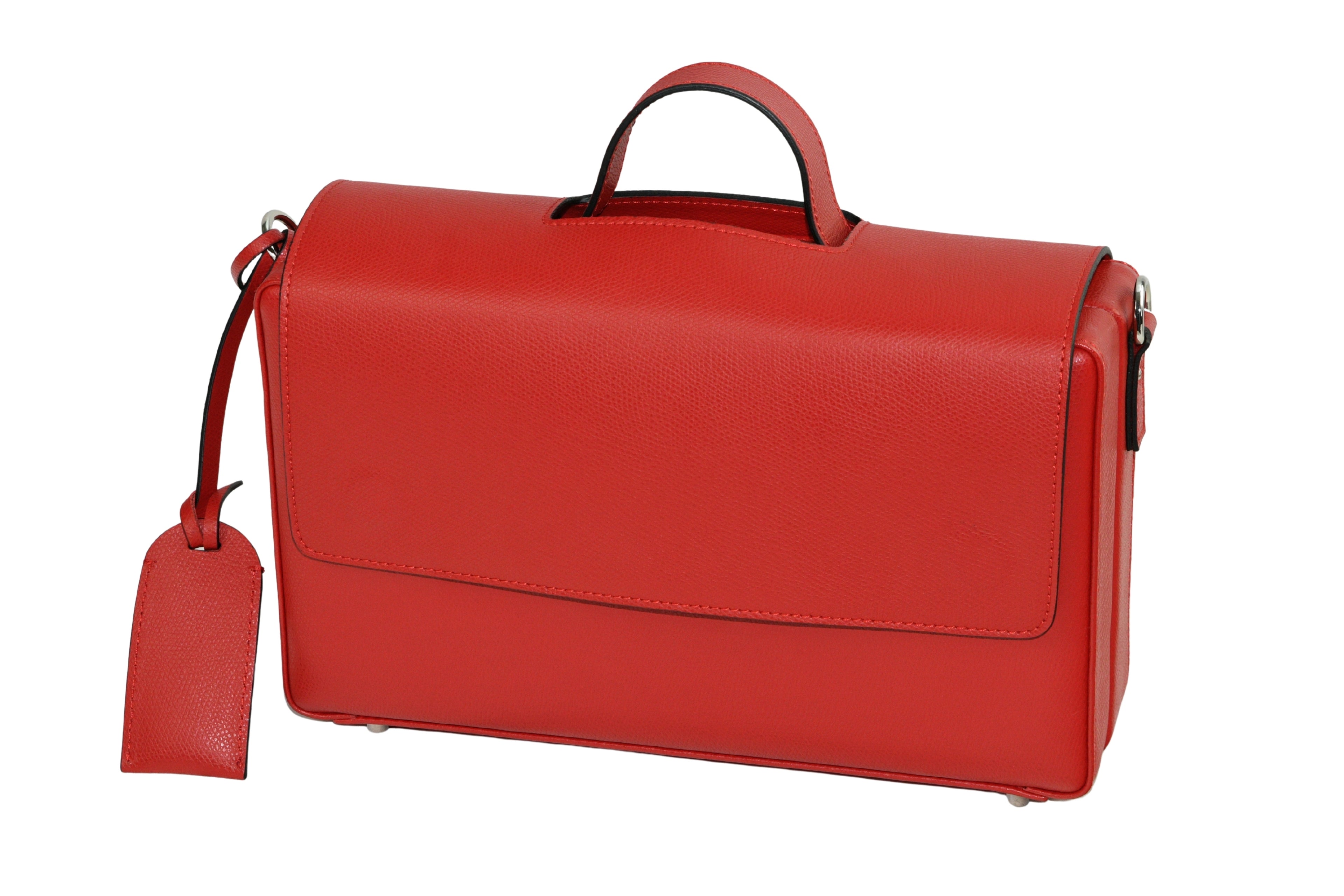 Classic Briefcase RED. 002002N