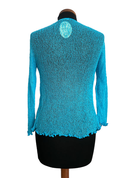 Convertible Sweater Bright Blue