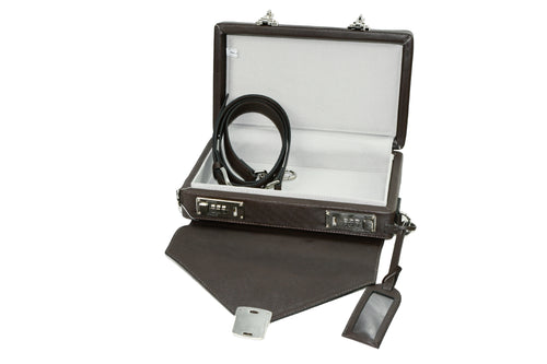 Briefcase Elegant  Dark Brown BF005