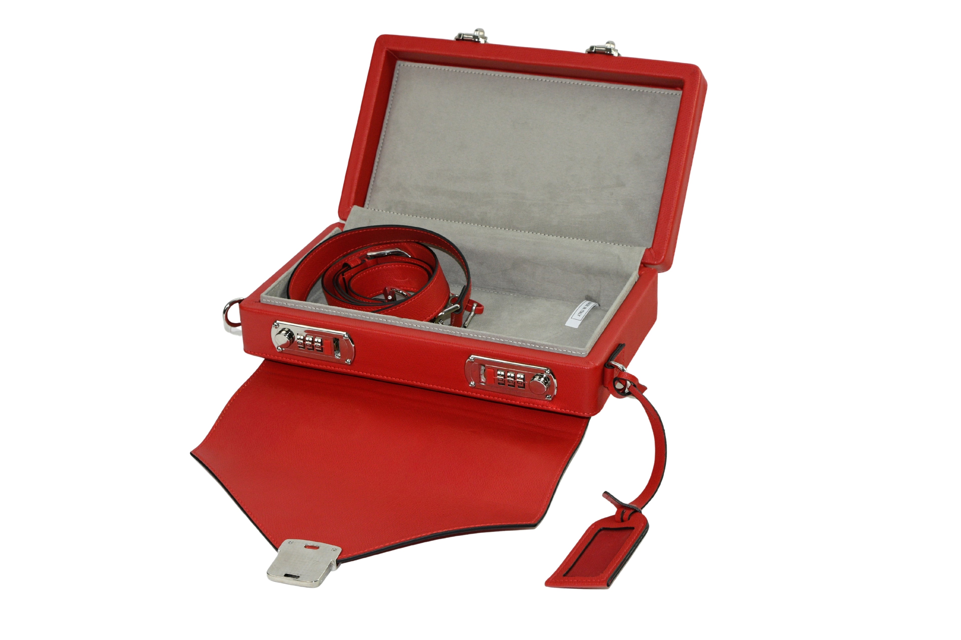 Elegant Briefcase Red BF002