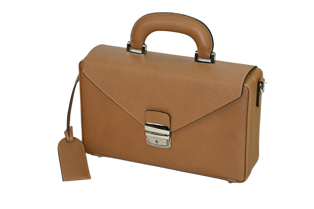 Briefcase Elegant CAMEL BE014