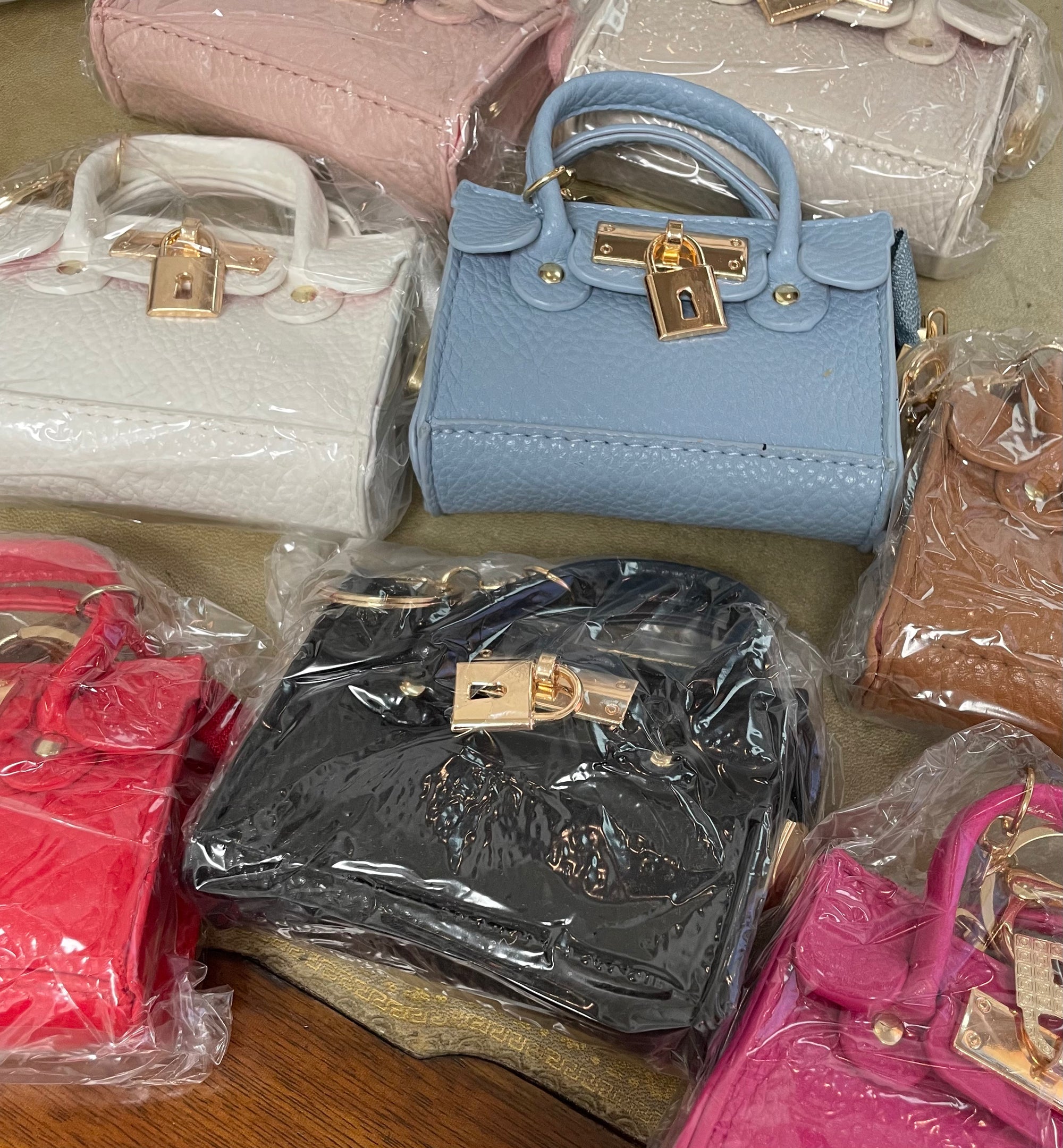 LL MINI PURSE KEY CHAIN