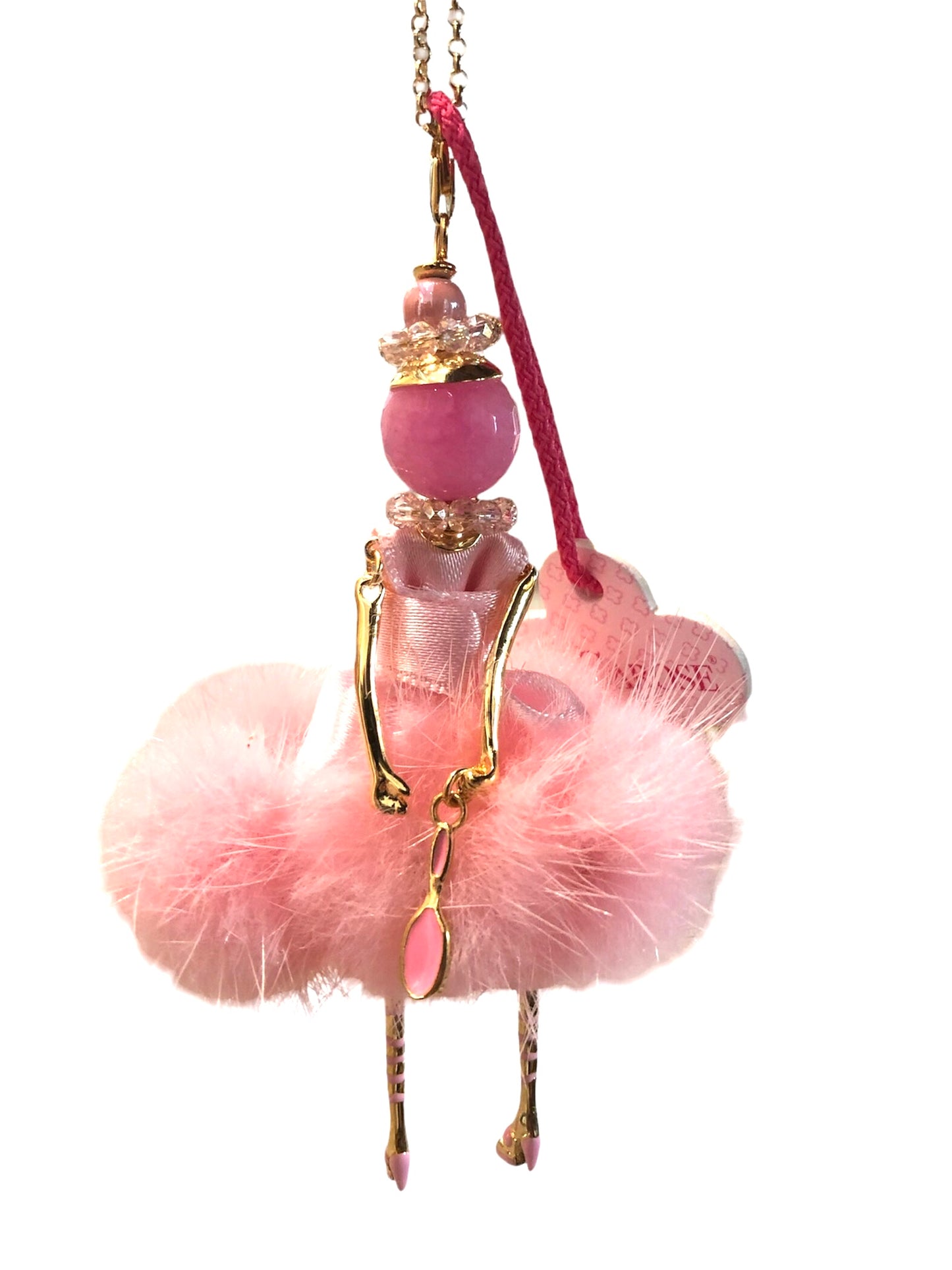 Le Carose Like a Barbie Big Doll Necklace