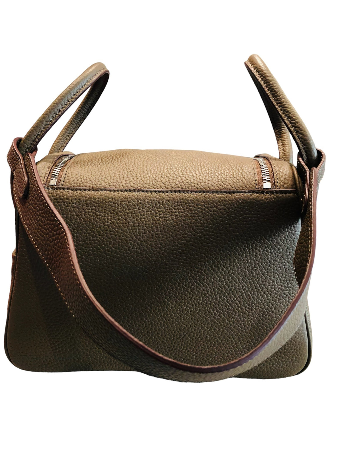 Leather Handbag Bauletto