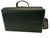 Classic Briefcase GREEN, Genuine Leather with locks and shoulder strap