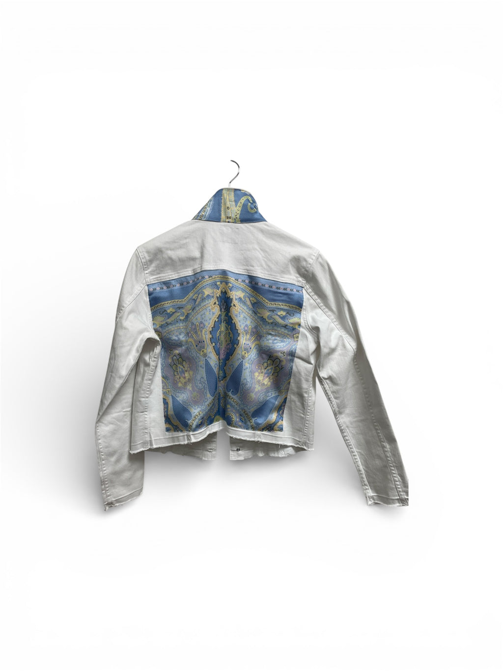 Jeans Jacket with Silk SBJ1