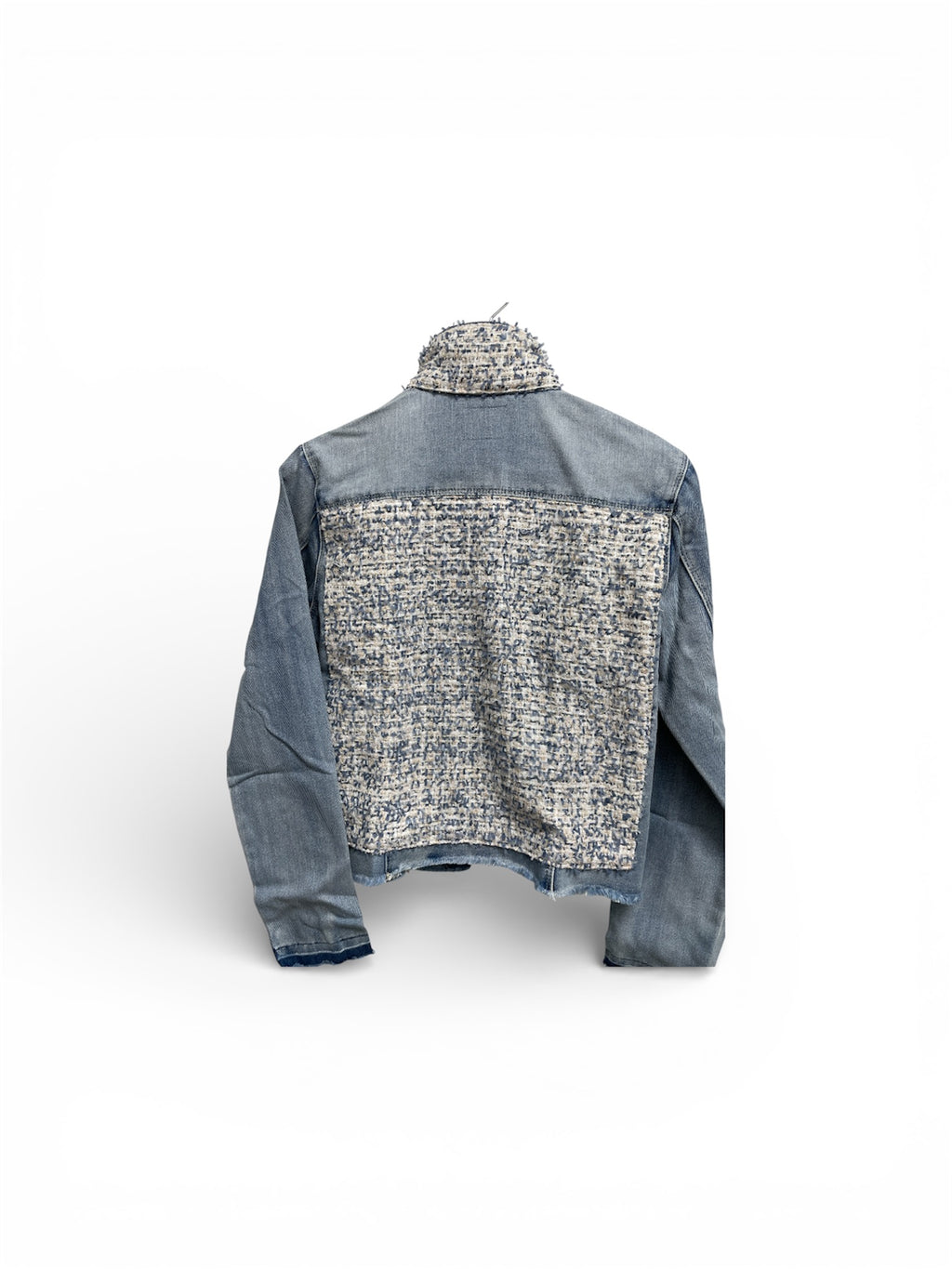 Jeans Jacket with Silk SBJ1