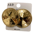 Gold Circle Earrings MONDO 74505