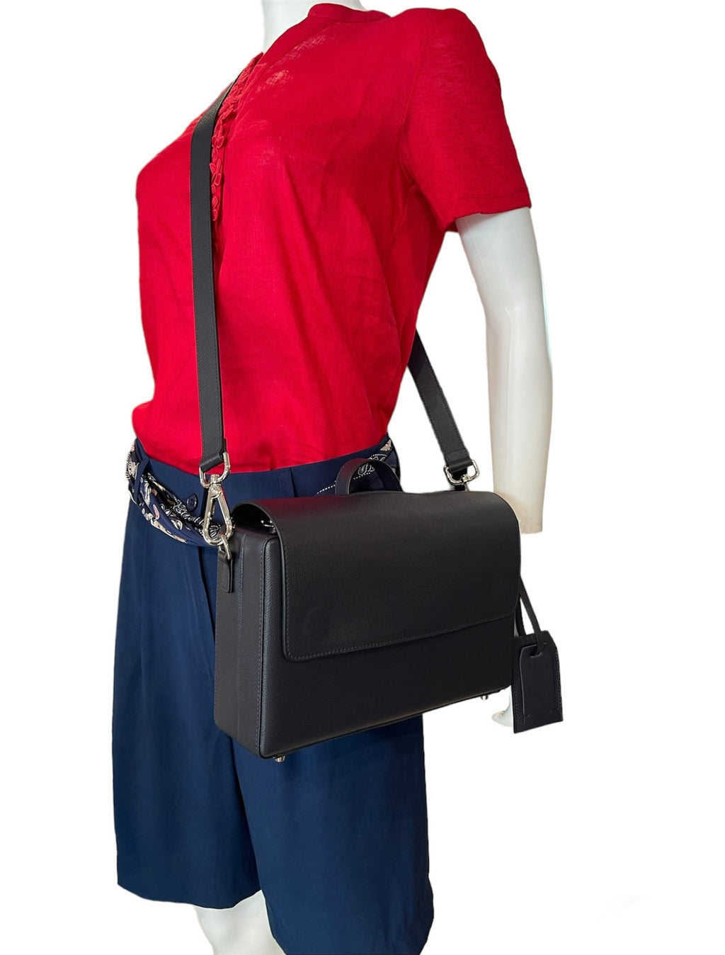 Classic Briefcase NAVY BLUE 002003N