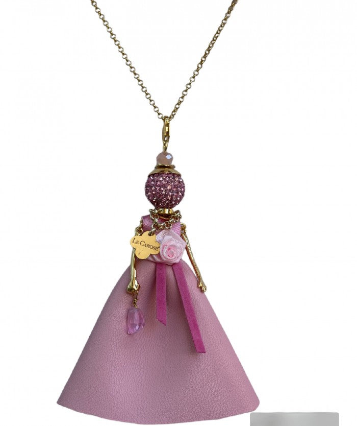 Le Carose Like a Barbie Big Doll Necklace
