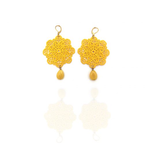 Earrings lace Flower Tita