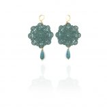 Earrings lace Flower Tita