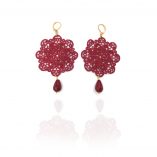Earrings lace Flower Tita