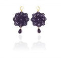 Earrings lace Flower Tita
