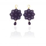 Earrings lace Flower Tita