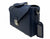 Elegant Briefcase BLUE, Genuine leather with locks and shoulder strap