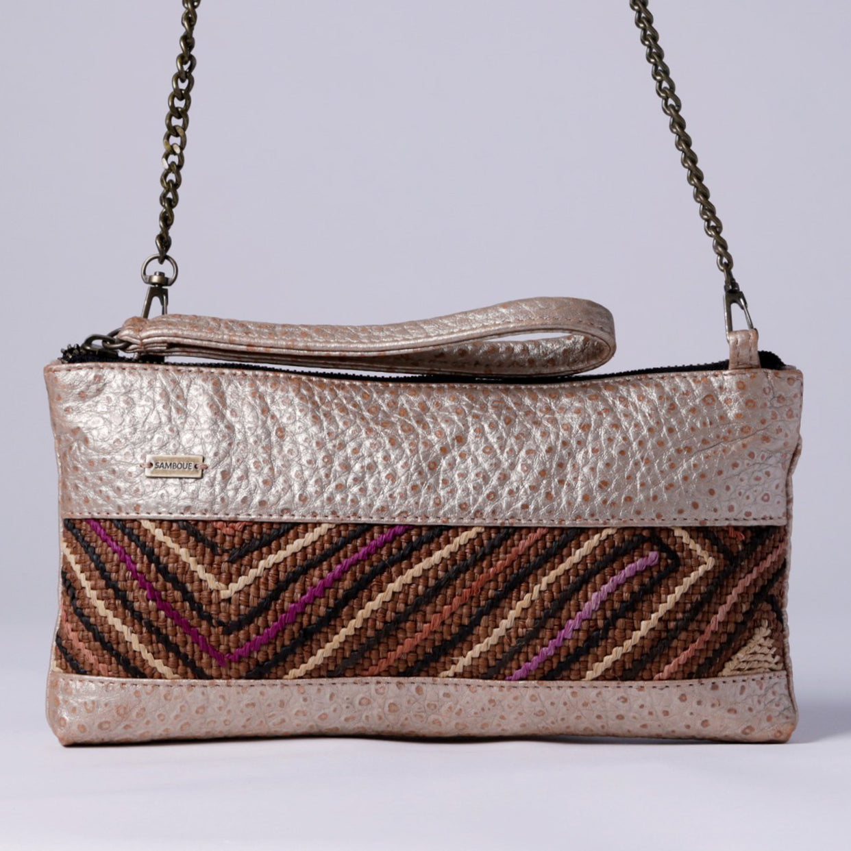 SAMBOUE CROSSBODY, GOLD