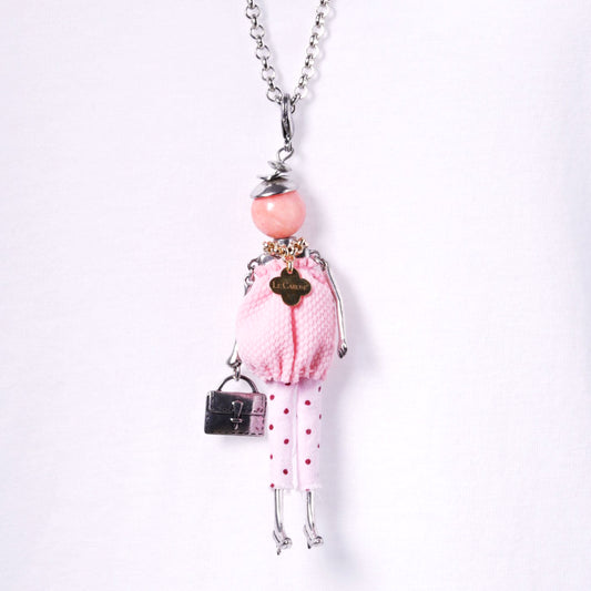 LE CAROSE NECKLACE, POLKA DOTS