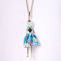 LE CAROSE NECKLACE, TEAL