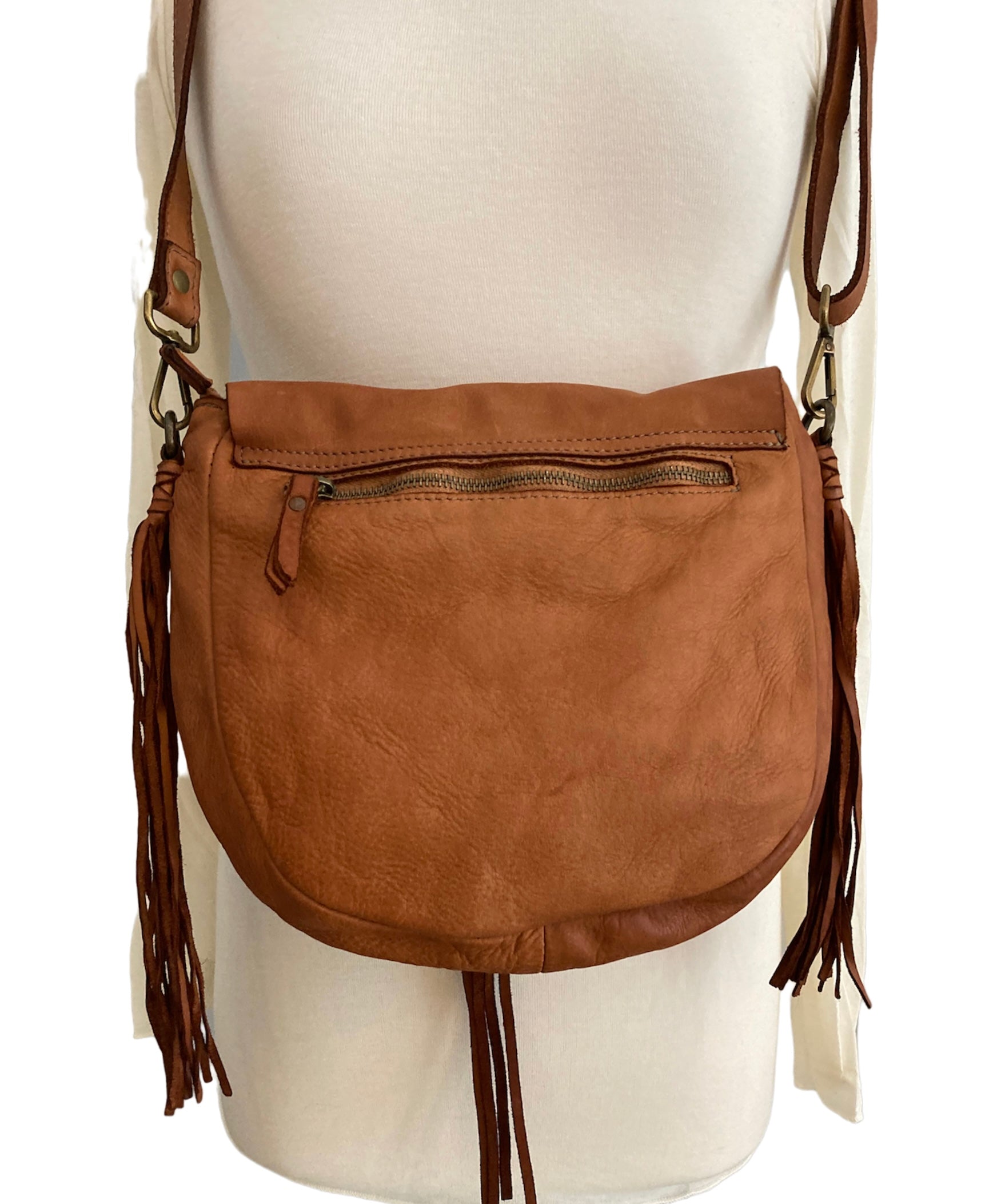 Braided Leather Top Handle Bag - DAF&DREAM