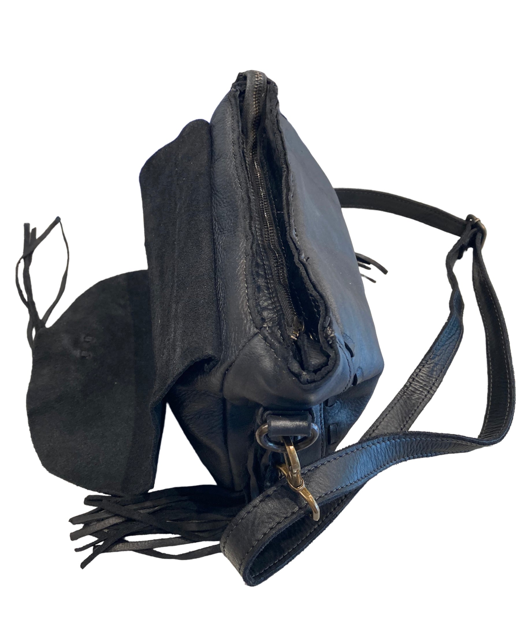 Braided Leather Top Handle Bag - DAF&DREAM