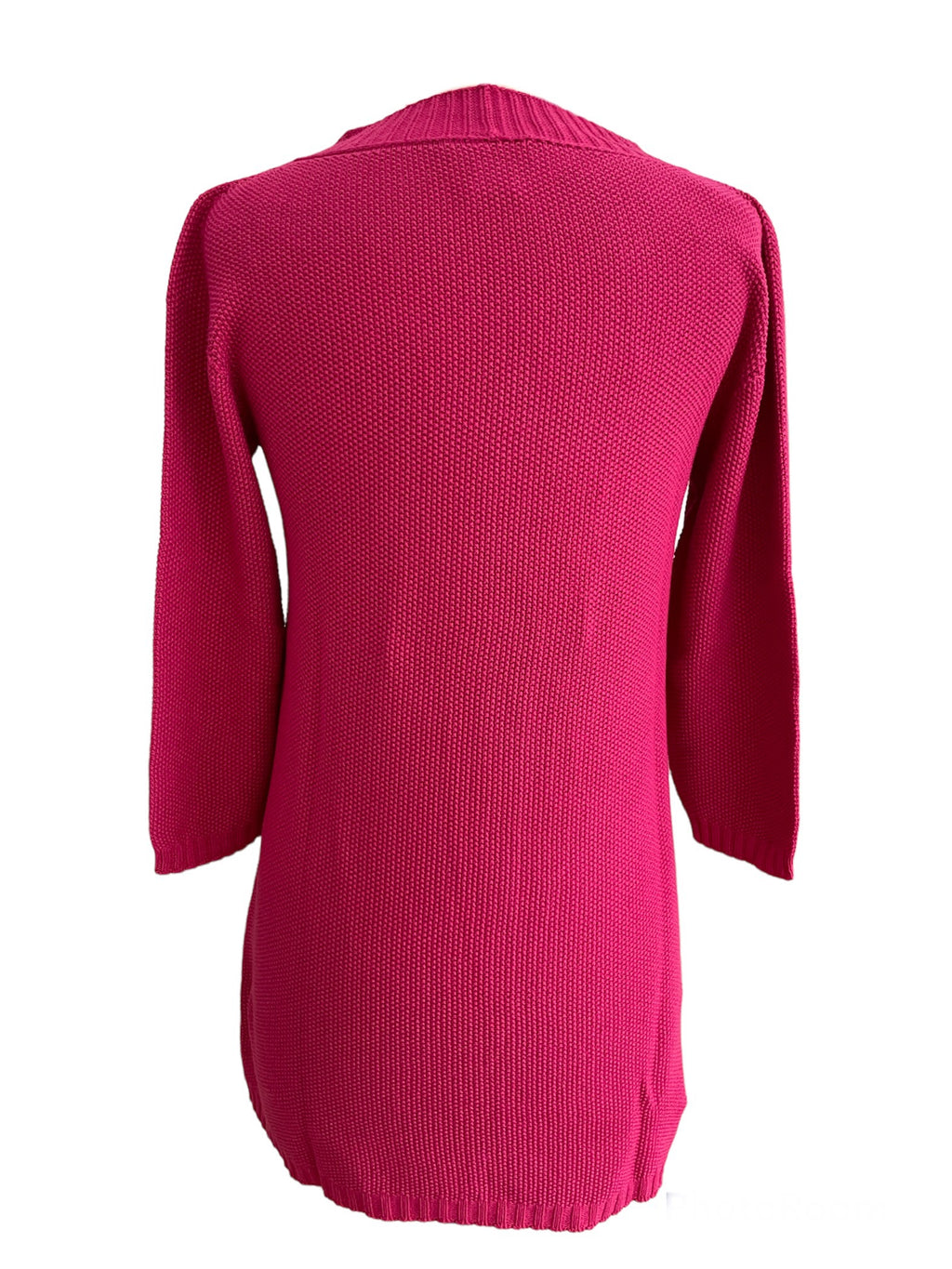 Long One Button Cardigan