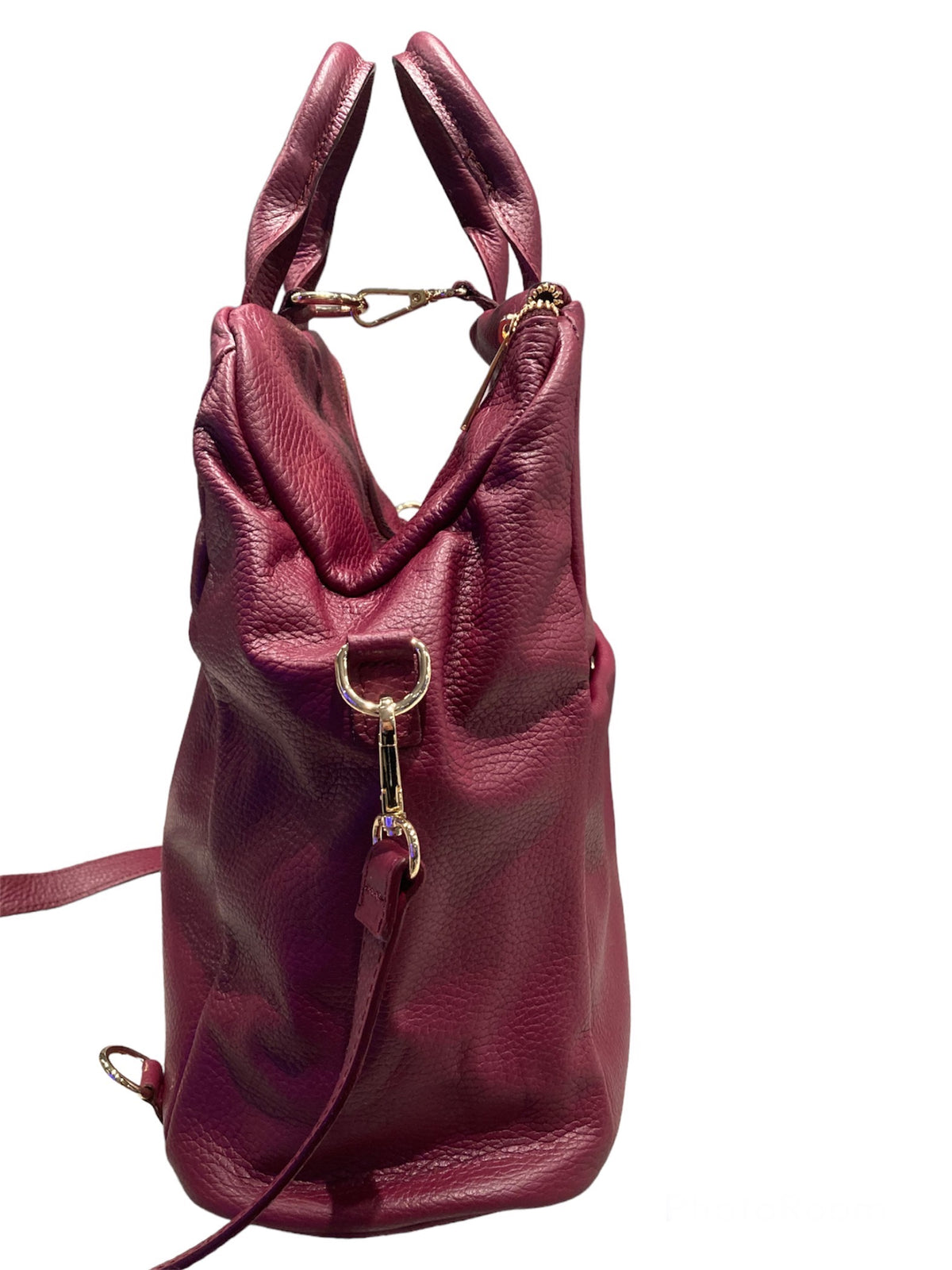 Leather Handbag and Crossbody