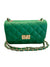 Double Chain Leather Bag