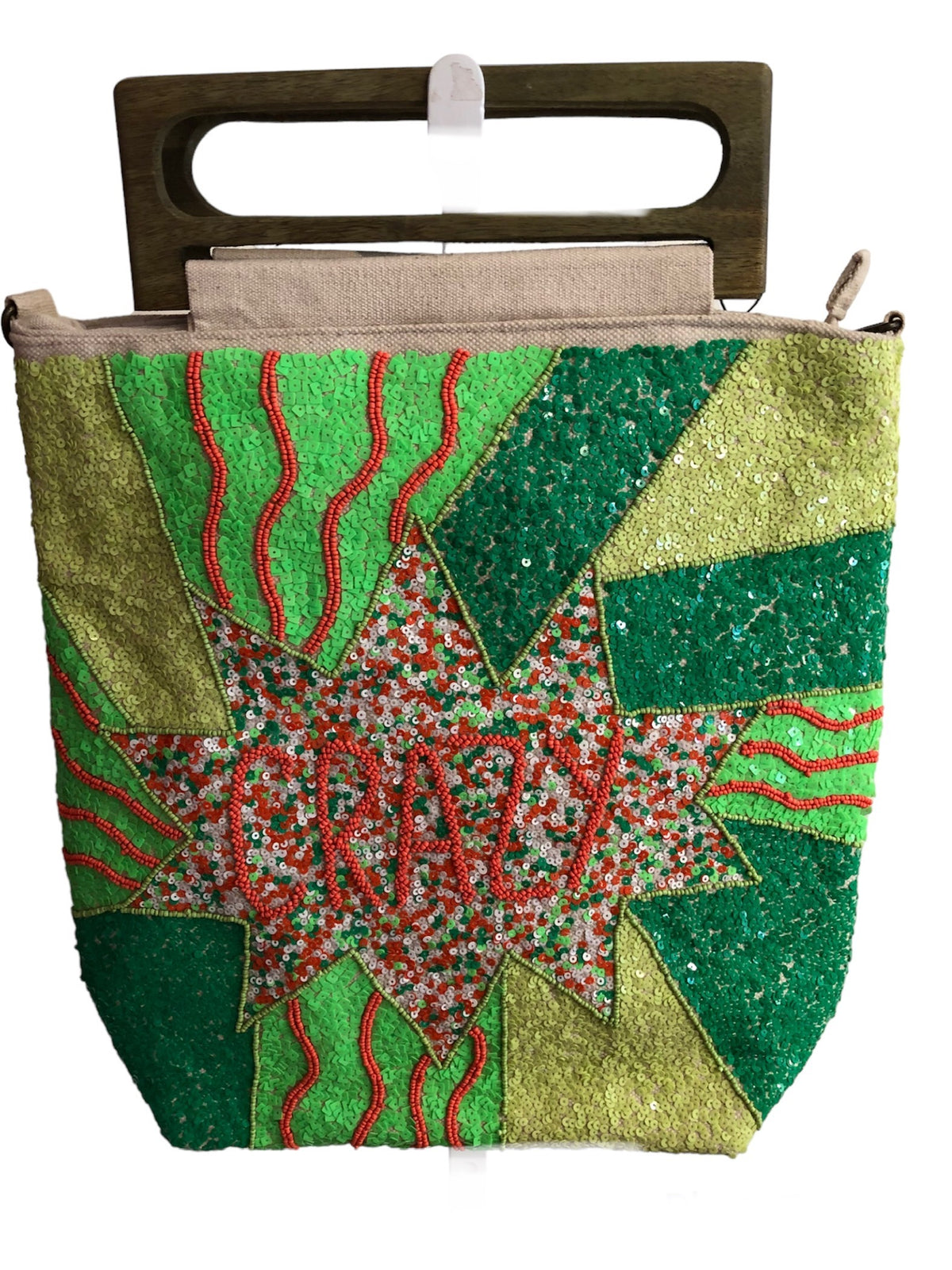 Sequins Embroidered Handbag