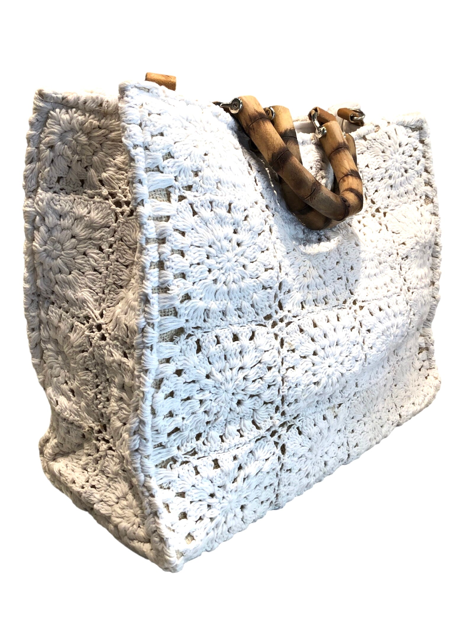 Large Crocheted Handbag