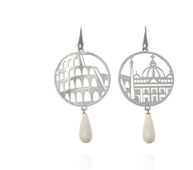 Earrings, Rome by TITÀ