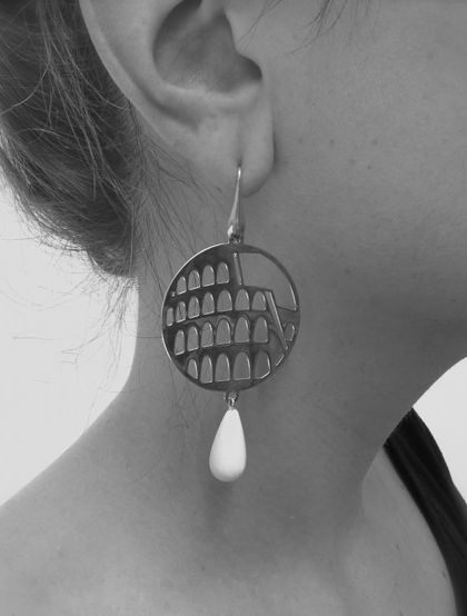 Earrings, Rome by TITÀ