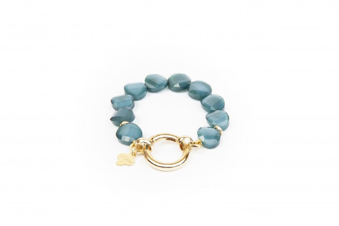 Le Carose, Bracelet with Circular Stones