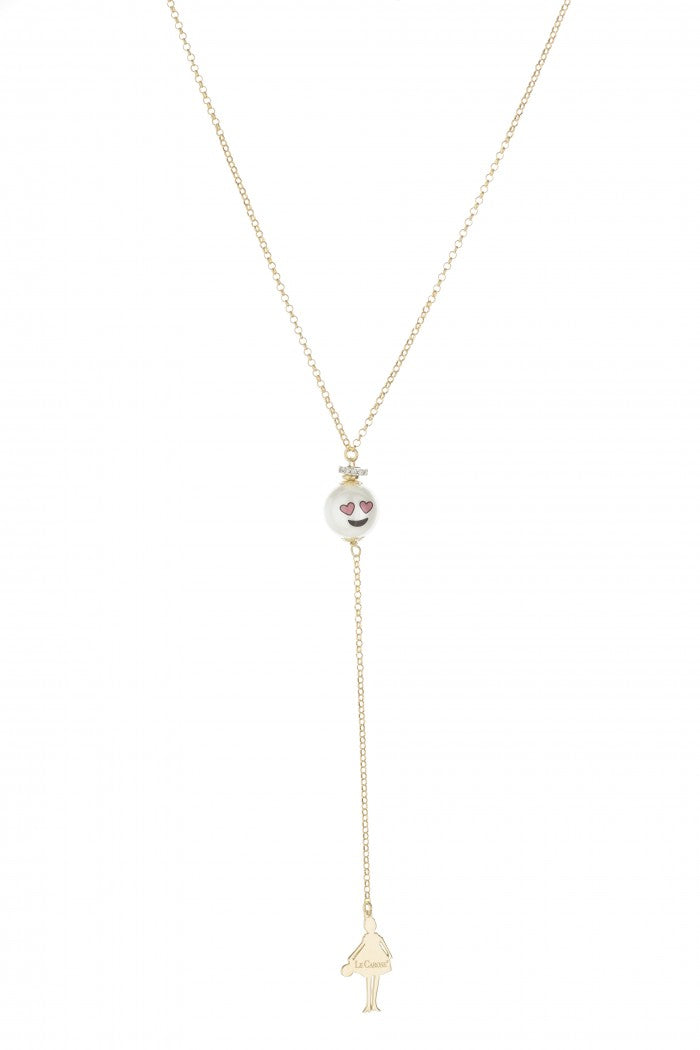 Le Carose, Emoji Necklaces (Silver and Gold)