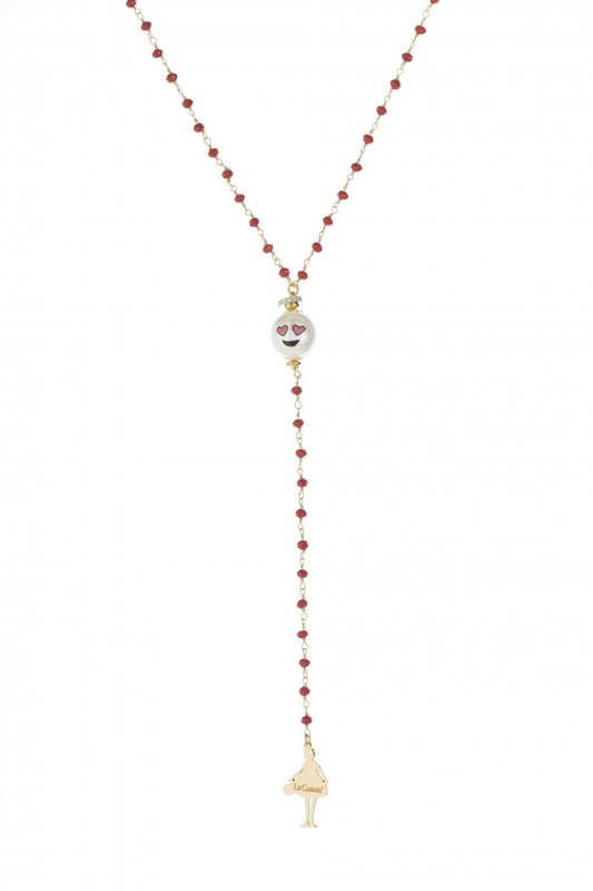 Le Carose, Emoji Necklaces (Silver and Gold)