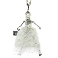 Le Carose, Necklace Doll Pendant Bride