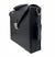 Elegant Briefcase BIG,BLACK, Genuine leather with locks and shoulder strap