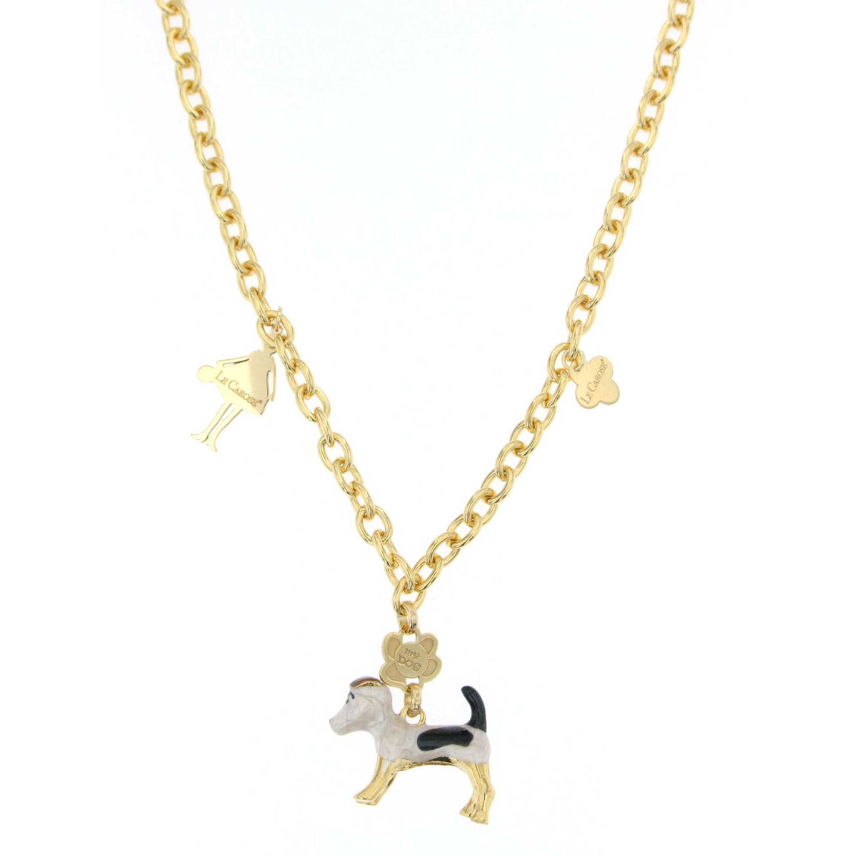 Le Carose necklaces i love my dog big chain