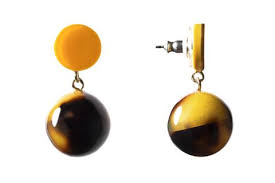 Earrings MYMI Drop resine BE 13 F