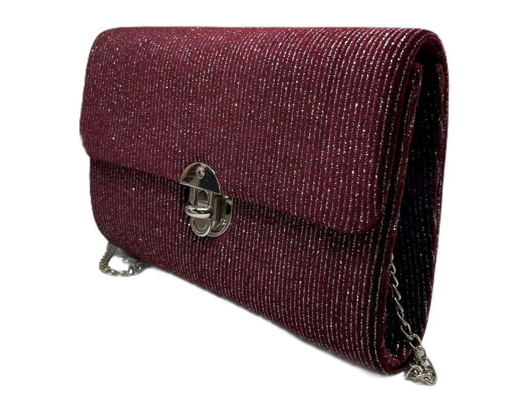 Bag Sparkle Clutch with shoulder Strap